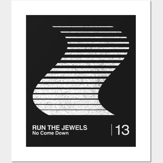 RTJ / Minimalist Graphic Artwork Fan Design Wall Art by saudade